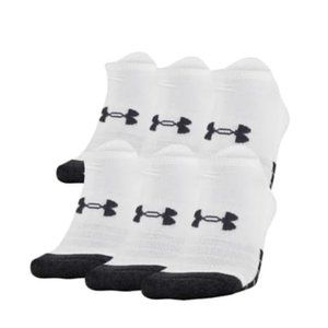 Under Armour UA Performance No Show 6 Pack Socks M